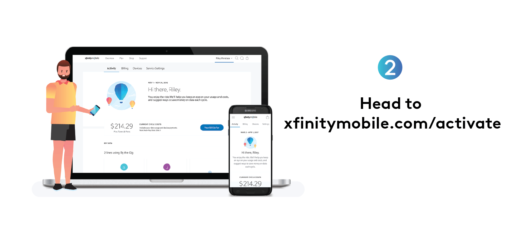 How to activate new phone